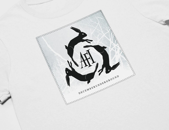 Koszulka z naszywką AFI December...