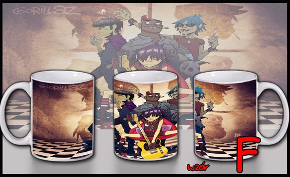 Kubek GORILLAZ