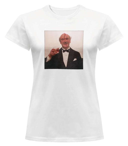 Bluzka damska z naszywką Lśnienie Kelner