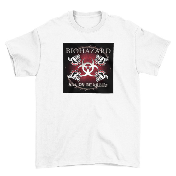 Koszulka z naszywką Biohazard 03