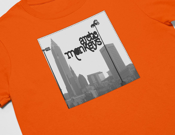 Koszulka z naszywką Arctic Monkeys 02