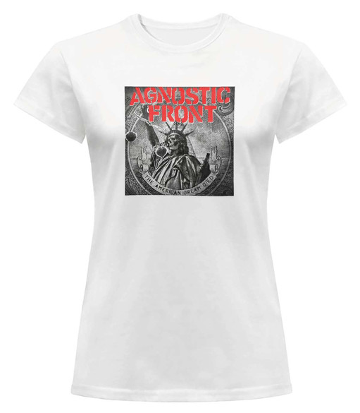 Bluzka damska z naszywką Agnostic Front  02