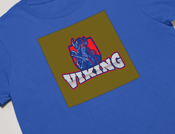 Koszulka z naszywką  VIKING