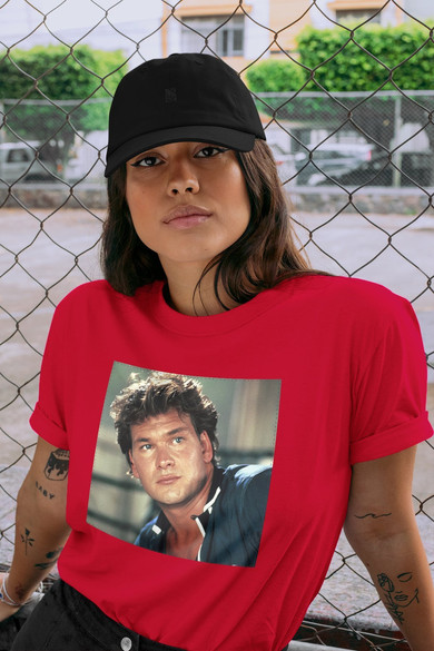 Koszulka z naszywką Patrick Swayze