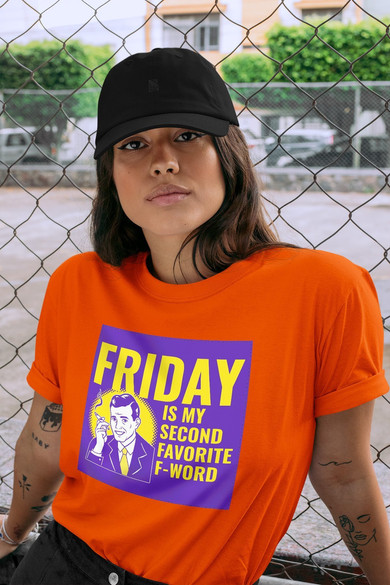 Koszulka z naszywką Friday – man