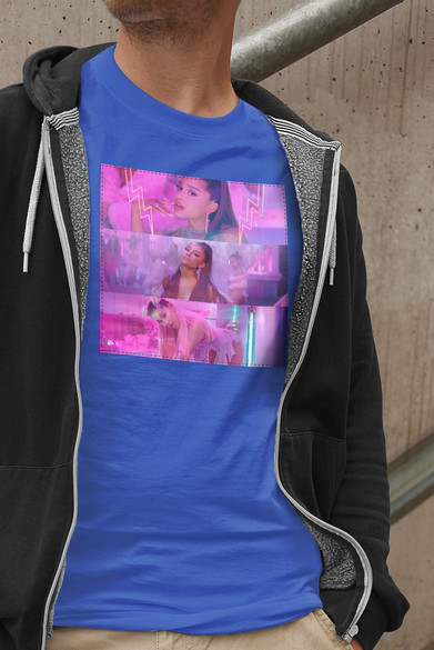 Koszulka z naszywką ARIANA GRANDE 03