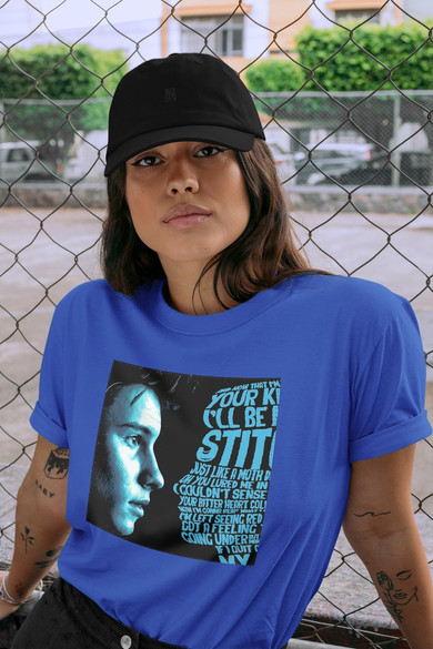 Koszulka z naszywką Shawn Mendes 02