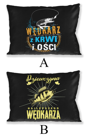 Zestaw DLA WĘDKARZA poduszka+kubek +GRATIS!