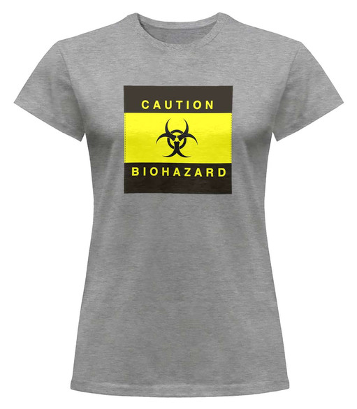 Bluzka damska z naszywką Biohazard 02