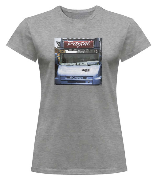 Bluzka damska z naszywką Scania car