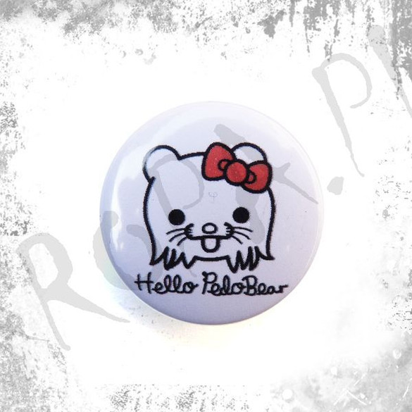 Przypinka HELLO PEDO BEAR
