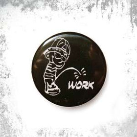 Przypinka WORK