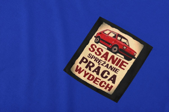 Koszulka z kieszonką Maluch ssanie spręż...