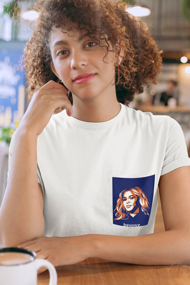 Koszulka z kieszonką BEYONCE 1