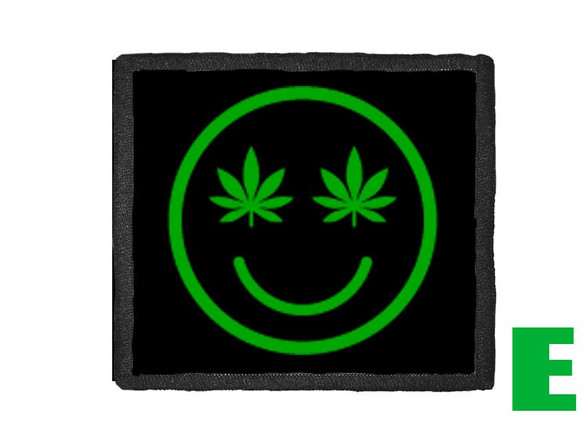 Naszywka MARIHUANA FLAGA RASTA