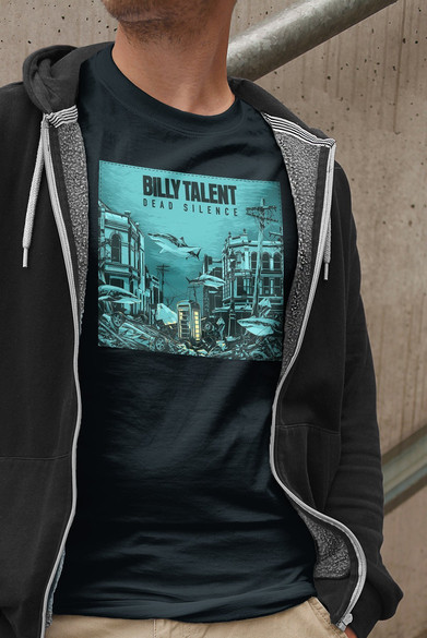 Koszulka z naszywką Billy Talent dead...