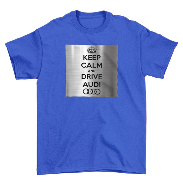 Koszulka z naszywką Audi Keep Calm