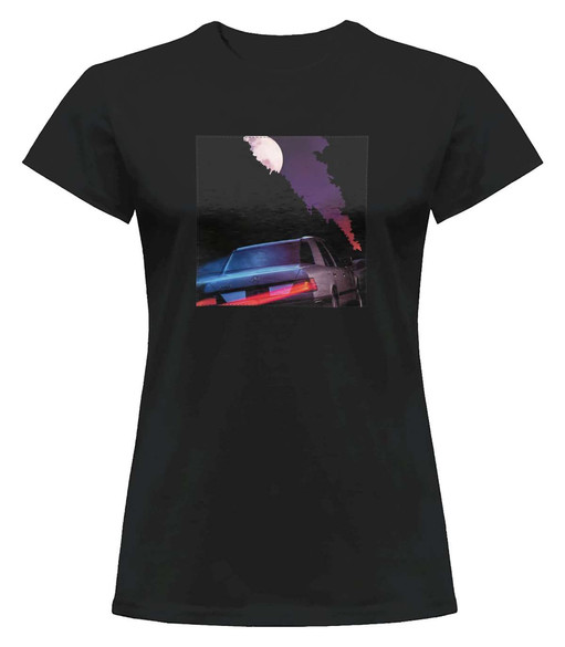 Bluzka damska z naszywką Mercedes at night