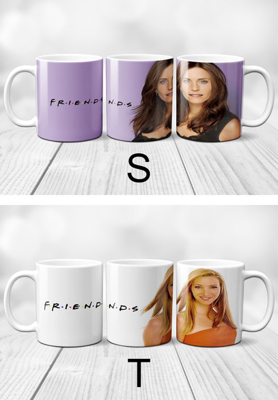 Kubek FRIENDS + IMIĘ GRATIS, PREZENT