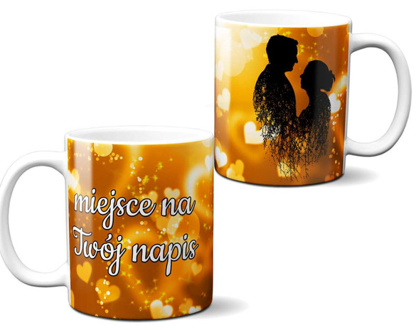 Kubek na Walentynki DODAJ NAPIS!
