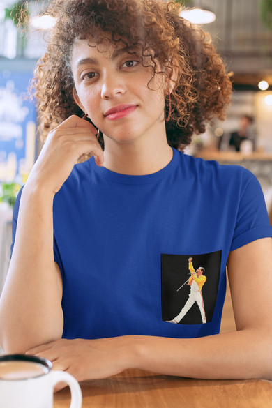 Koszulka z kieszonką FREDDIE MARCURY 1