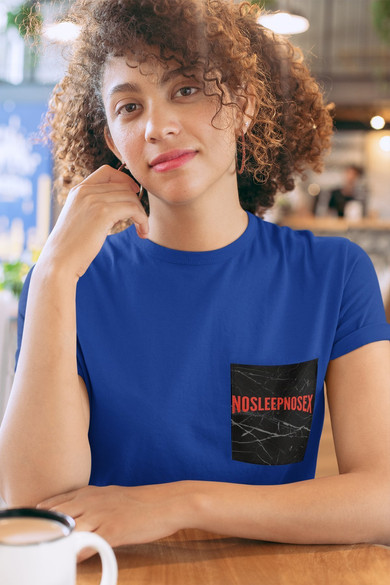 Koszulka z kieszonką NOSLEEPNOSEX