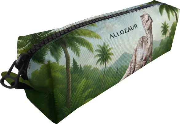 Piórnik Dinozaury Allozaur z dowolnym imieniem