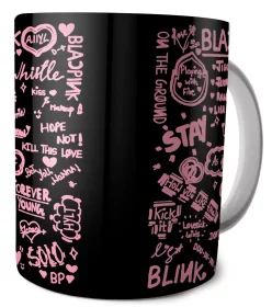 Kubek BlackPink iconic words