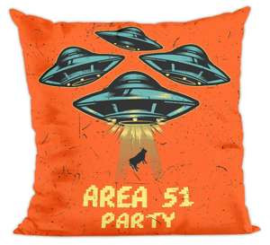Poduszka Area 51 Party