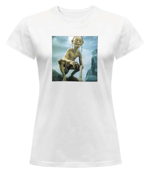 Bluzka damska z naszywką Gollum (Smeagol)