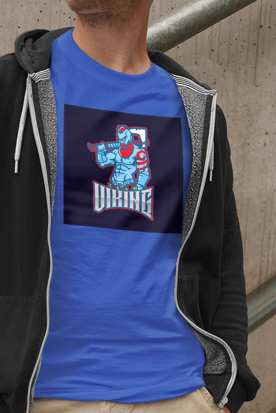 Koszulka z naszywką VIKING 02