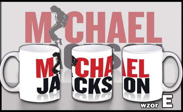 KUBEK MICHAEL JACKSON WZORY PREZENT 