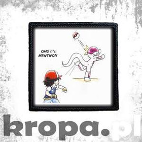 Naszywka OMG, IT'S MEWTWO