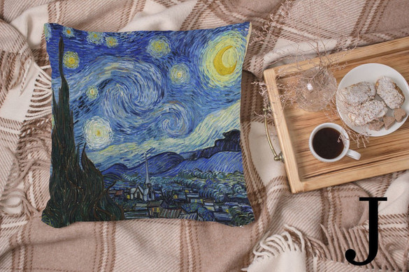 Poduszka ARTYŚCI OBRAZY SZTUKA 40 x 40 cm