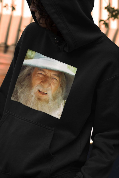Bluza z naszywką Gandalf smile