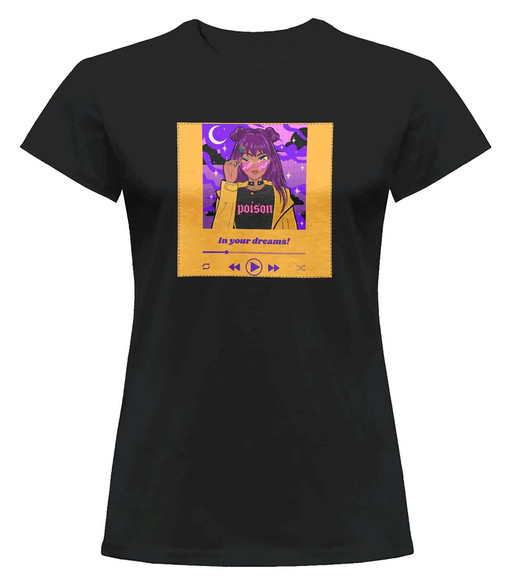 Bluzka damska z naszywką In your dreams