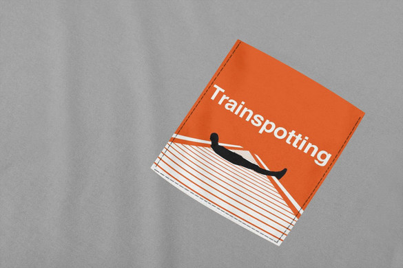 Koszulka z kieszonką TRAINSPOTTING 