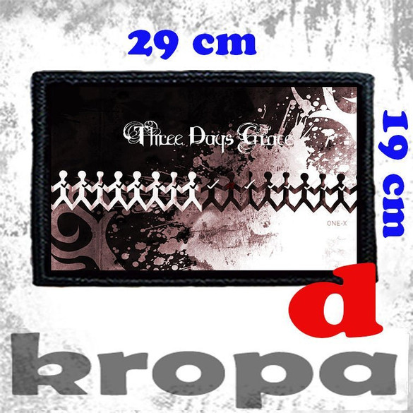 Naszywka duża na ubranie THREE DAYS GRACE