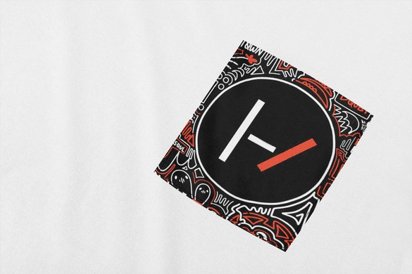 Koszulka z kieszonką TWENTY ONE PILOTS 01
