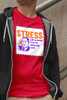 Koszulka z naszywką STRESS