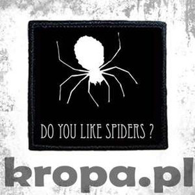 Naszywka DO YOU LIKE SPIDERS?