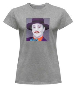 Bluzka damska z naszywką Joker Jack Nicholson 02