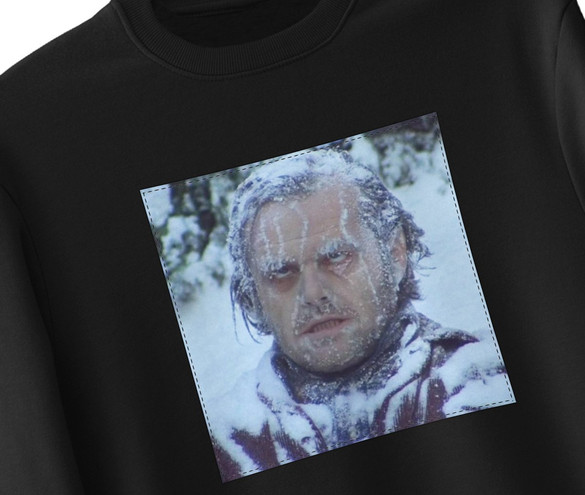 Bluza z naszywką Lśnienie Nicholson Ice