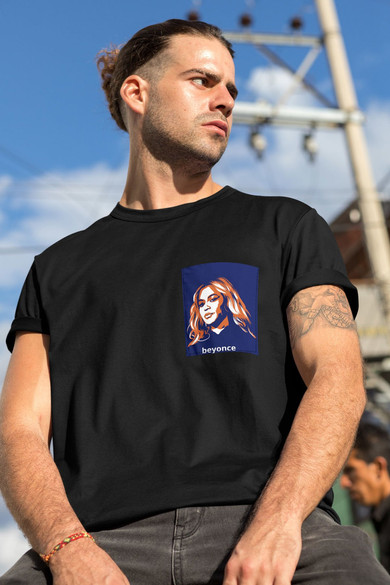 Koszulka z kieszonką BEYONCE 1 