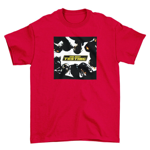 Koszulka z naszywką Asap Rocky Testing