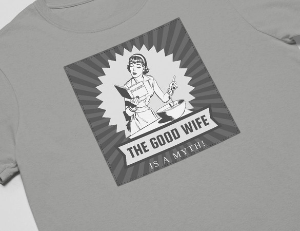 Koszulka z naszywką The good wife