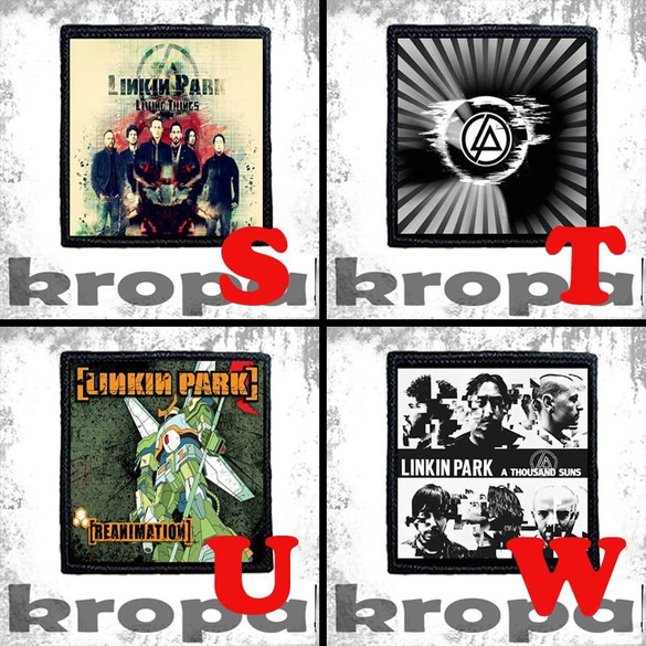 Naszywka LINKIN PARK 8 X 8 cm Dużo Wzorów!