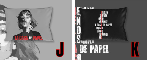 Poduszka DOM Z PAPIERU 60x40cm RÓŻNE WZORY