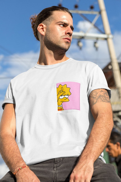 Koszulka z kieszonką LISA SIMPSON