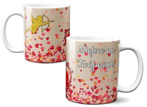 Kubek na Walentynki DODAJ NAPIS!